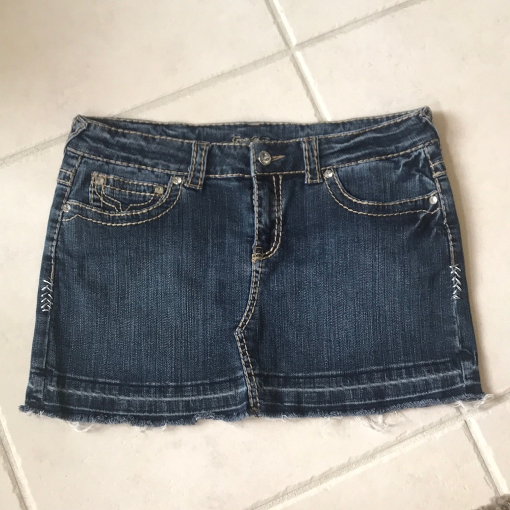 JEAN MINI SKIRT